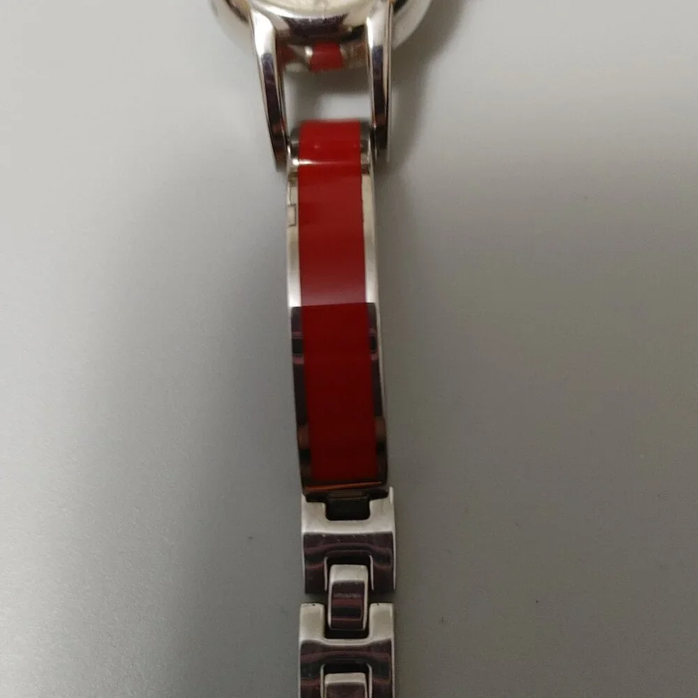 HTF Tommy Hilfiger red bracelet watch